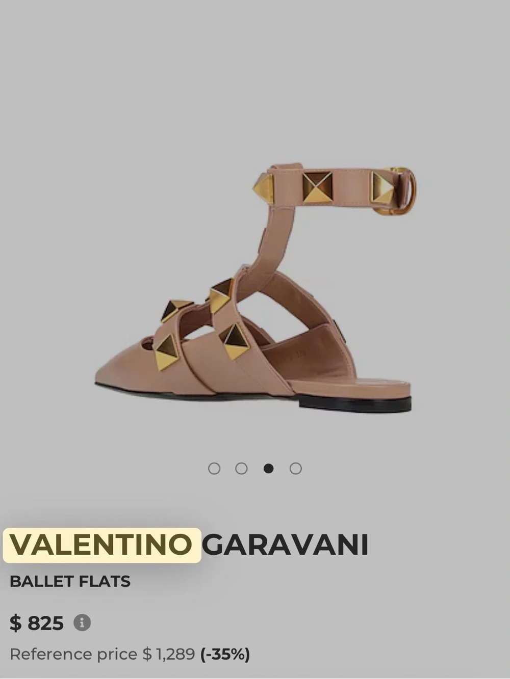 Valentino Garavani luxurious nude